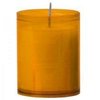Refill kaarsen 24 uur 120 stuks amber/oranje