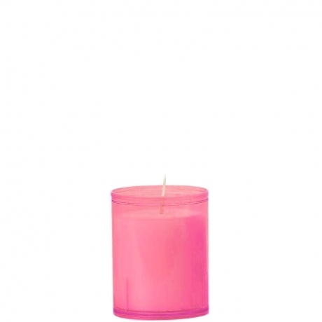 Refill kaarsen 24 uur 60 stuks Roze
